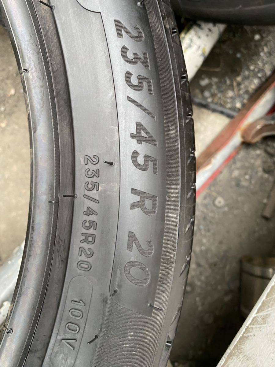 新品同様 235/45R20 2021年製 ミジュラン　MICHELIN PRIMACY4 夏タイヤ　4本セット_画像6