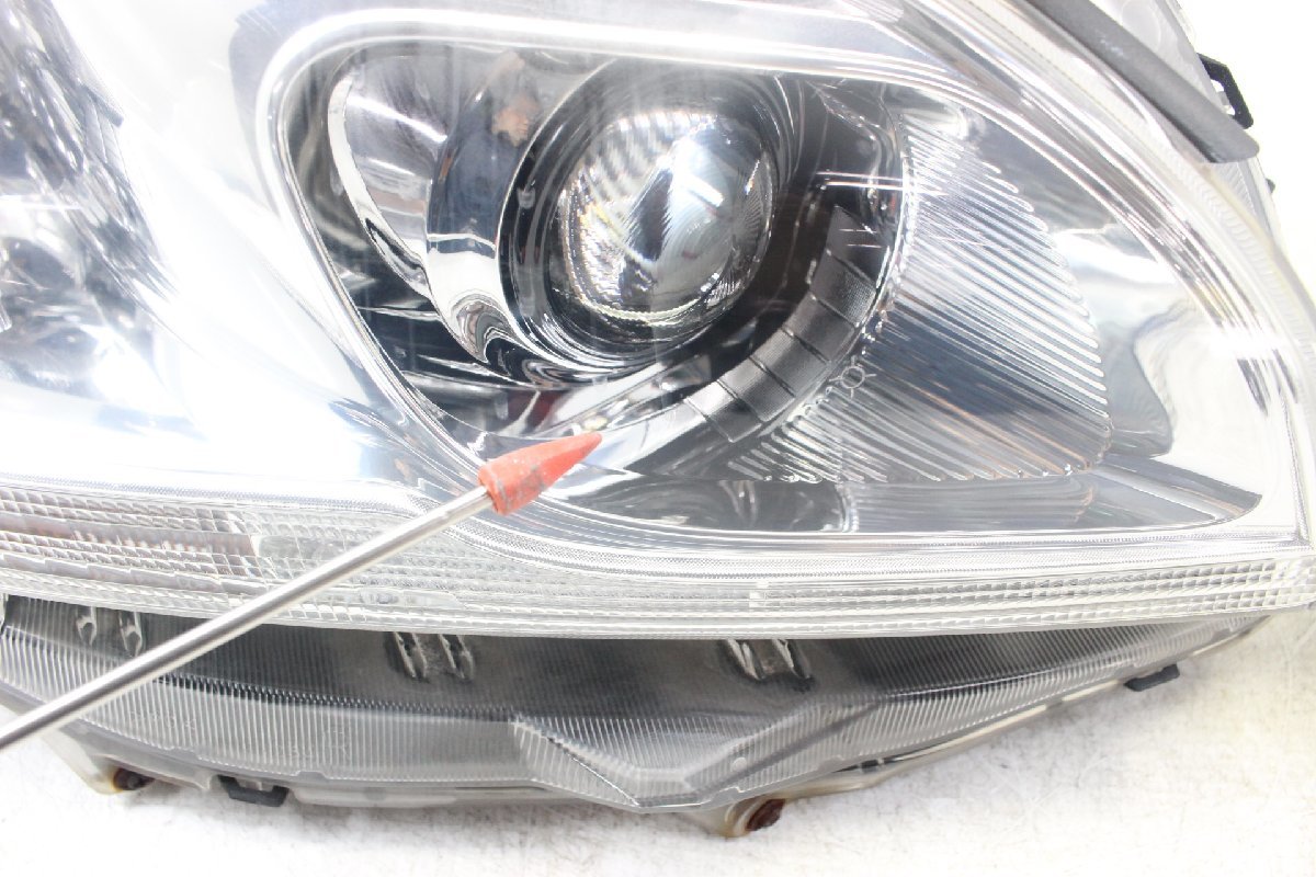 レンズ再生品　マークXジオ　ANA10　ヘッドライト　左右　セット　キセノン　HID　レベ付　スタンレー　72-2　打刻S　302599-302500_画像9