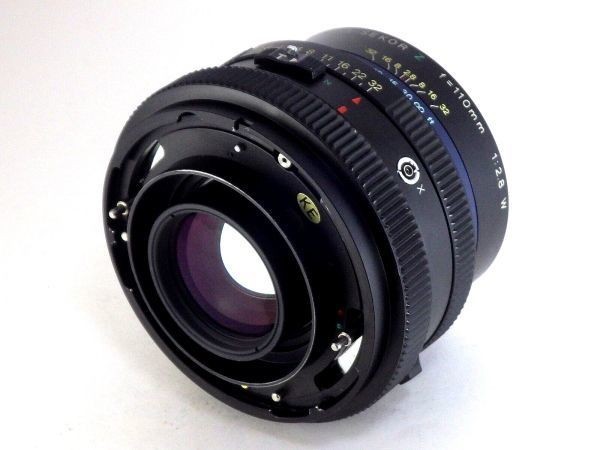 送料無料 Mamiya Sekor Z 110mm f/2.8 W Lens 極上 美品 完動 人気 マミヤ セコール RZ67 Pro II IID 中判 カメラ レンズ MF Camera フードの画像2