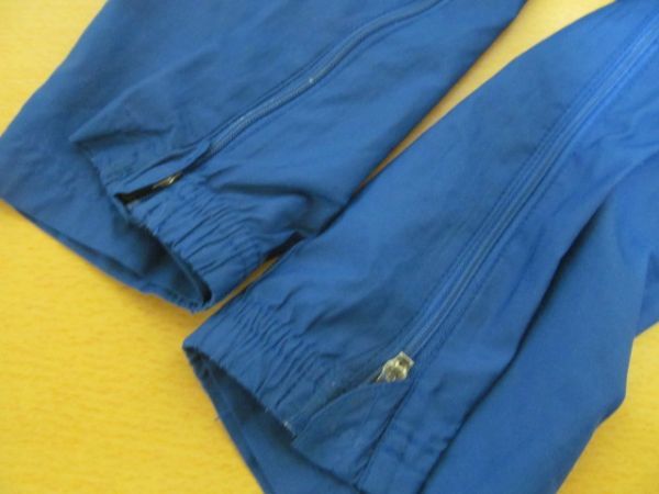 (55419) Adidas adidas Kids Junior sport wear soccer pants Wind breaker blue 160.USED