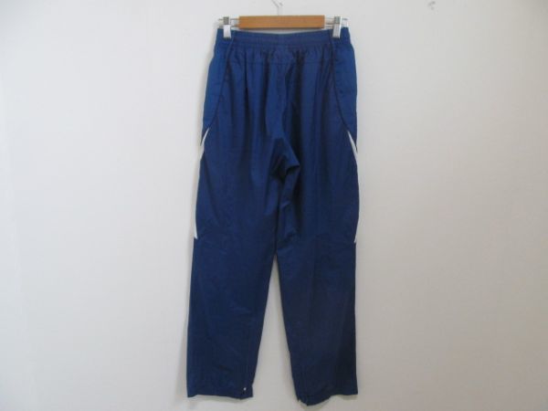 (55419) Adidas adidas Kids Junior sport wear soccer pants Wind breaker blue 160.USED