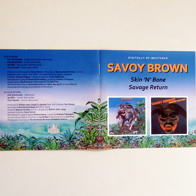 Savoy Brown - Skin'N'Bone / Savage Return (2in1)の画像6