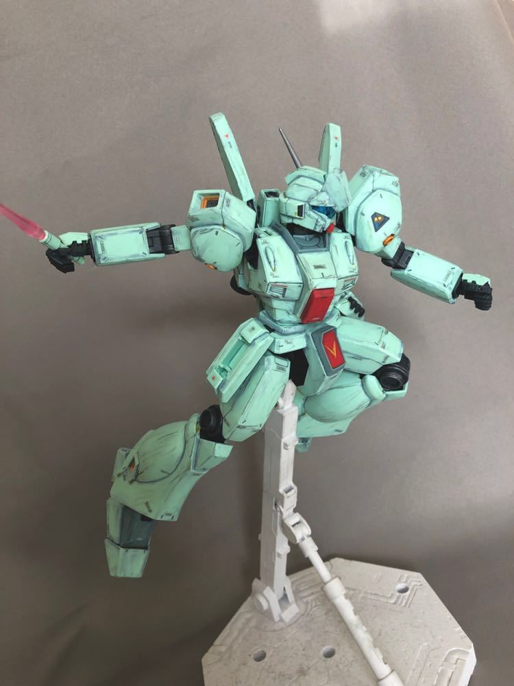 MG Jaegan Umamoto完成物品Gundam Unicorn 原文:MG ジェガン 素組完成品 ガンプラ ガンダム 逆襲のシャア