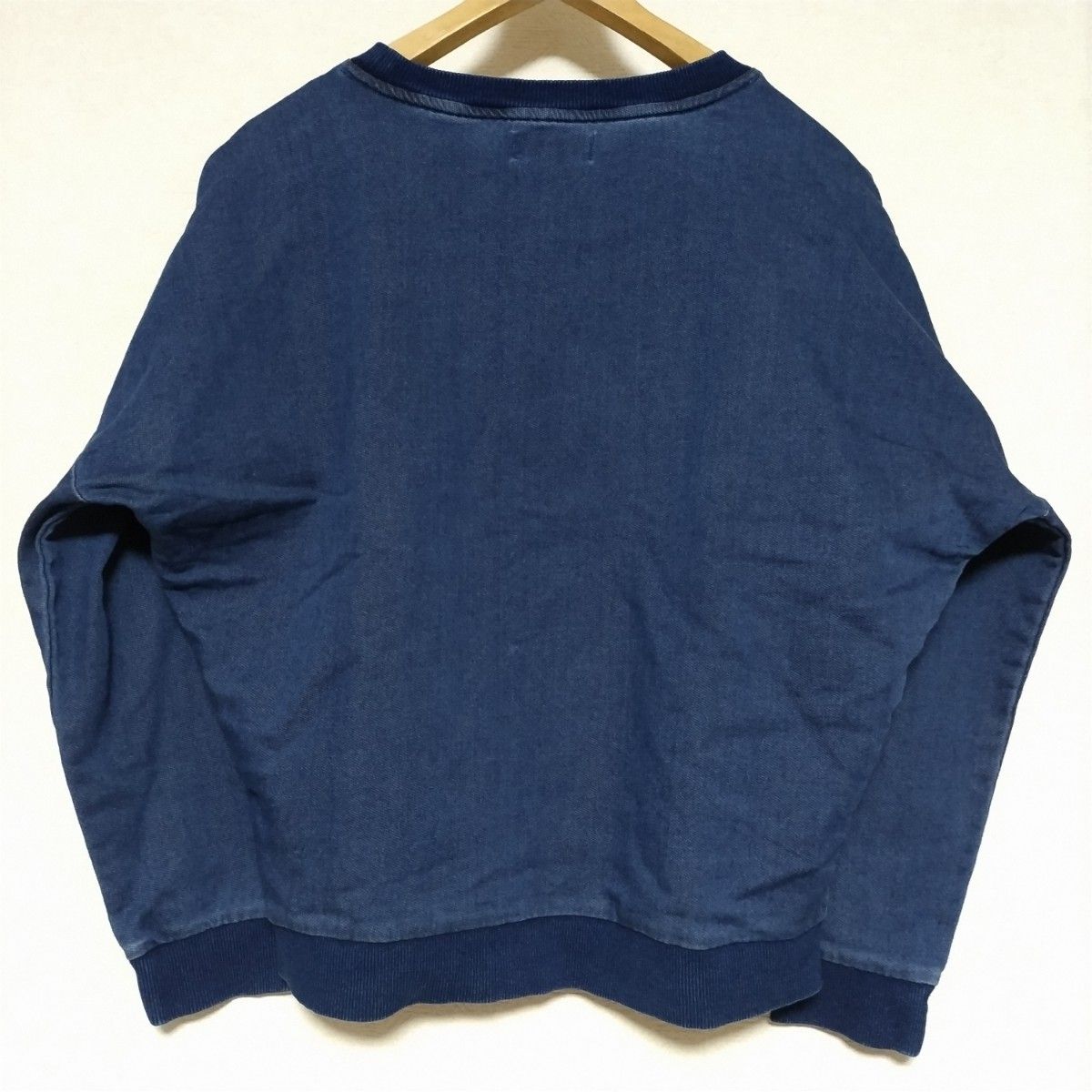 adidas originals アディダス TRACK DENIM SWEAT SHIRT デニム