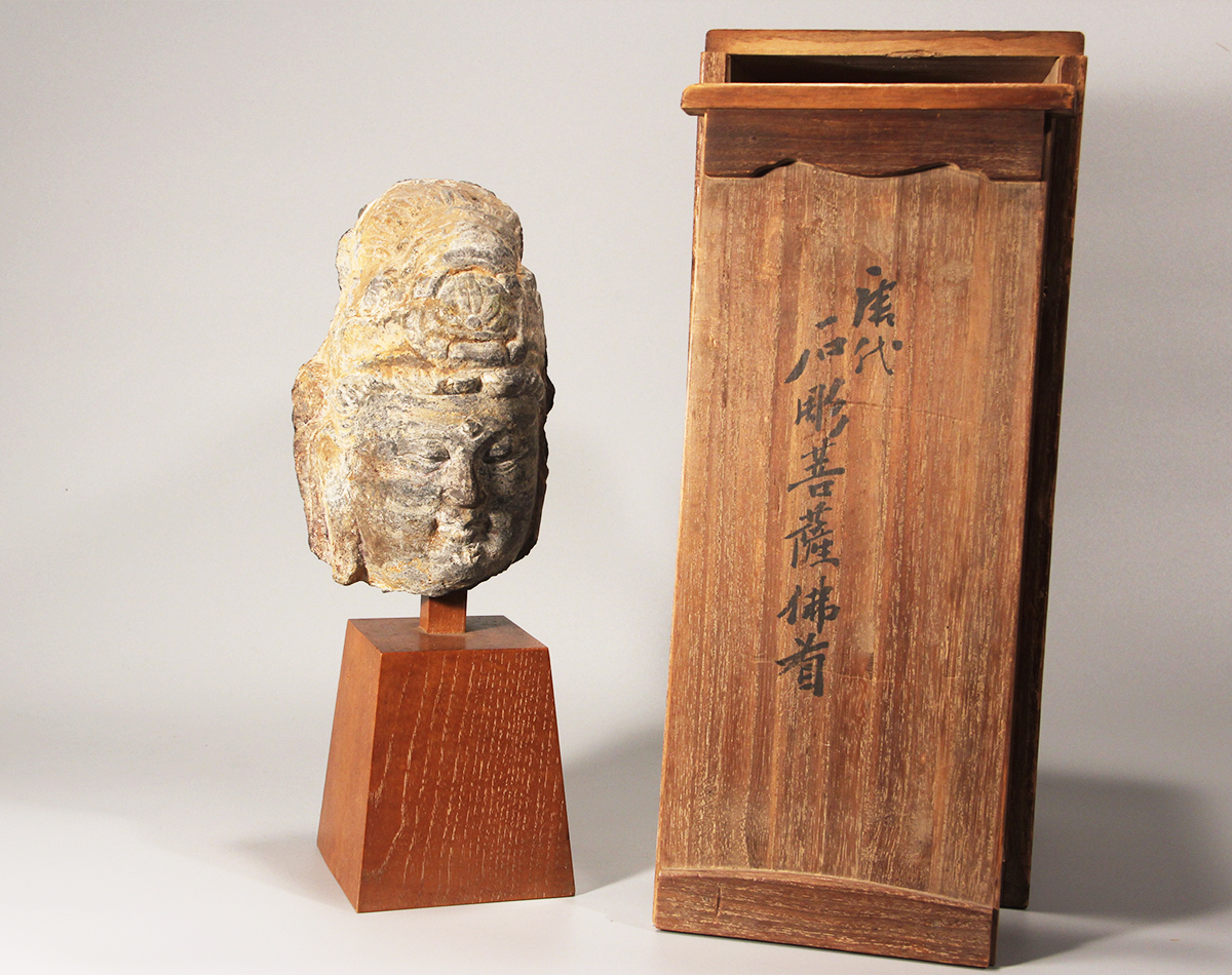 Yahoo!オークション - 唐時代 仏像 広瀬都巽軒愛蔵品 石仏 中国 Yahoo!オークション - 唐時代 仏像 広瀬都巽軒愛蔵品 石仏 中国
