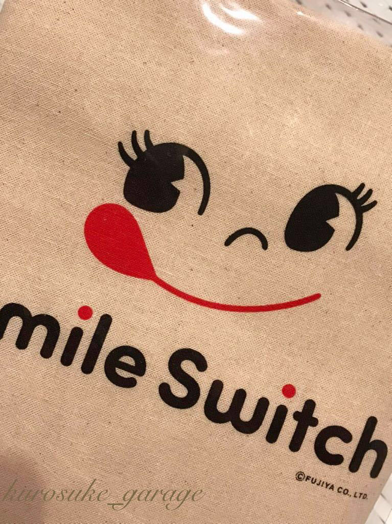 ●残りわずか●即決●不二家ペコちゃん●オリジナルトートバッグ●Smile Switch●エコバッグ●非売品●新品未開封●の画像3