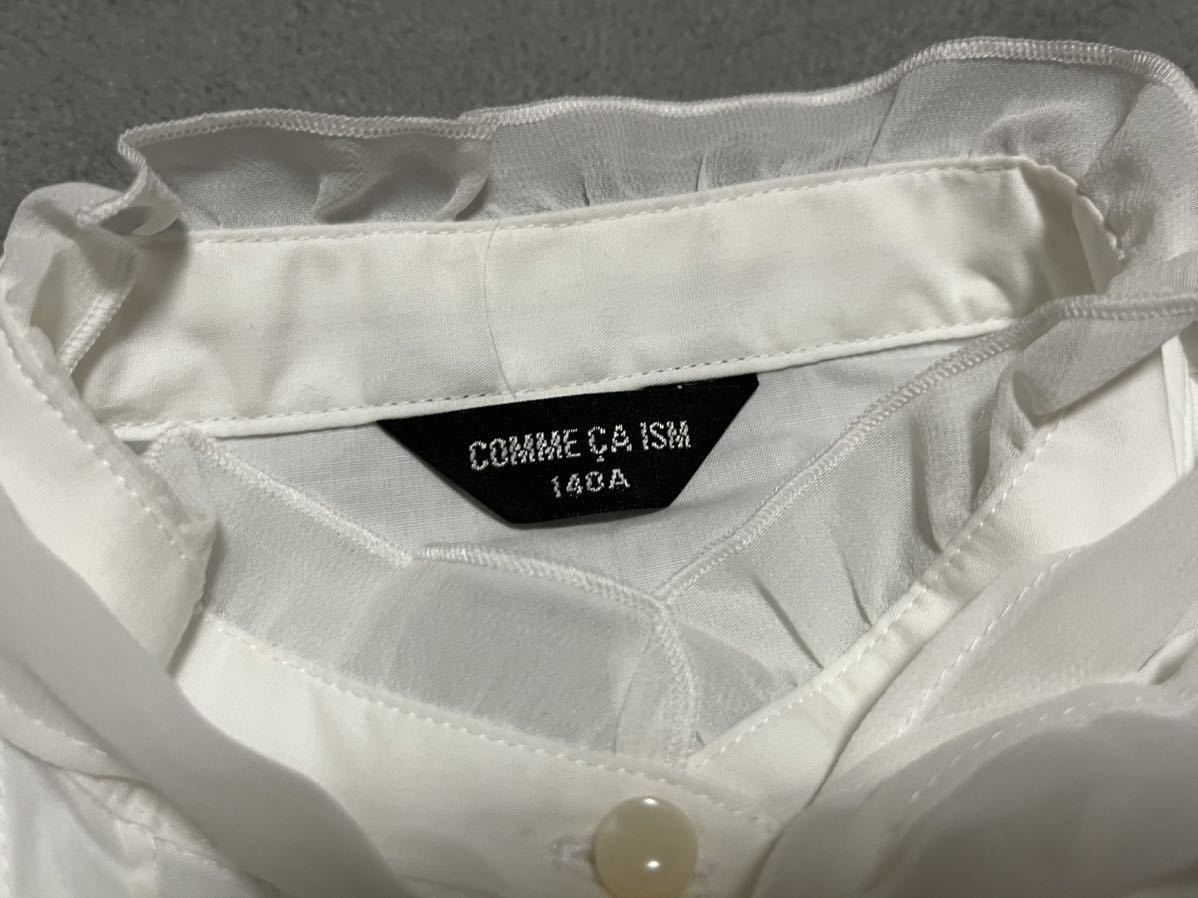  новый товар Comme Ca Ism девочка рубашка с коротким рукавом 140
