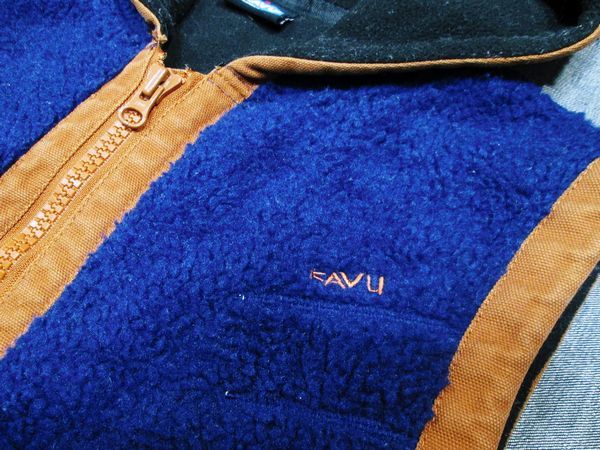 KAVU カブー◇フードデッド ボア ベスト◇Mサイズ_画像4