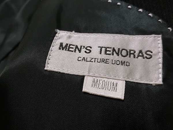 美品　MEN'S TENORAS　ティノラス　メンズティノラス　ダブルスーツ　ブラック　M/L_画像4