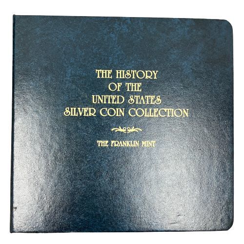 ●【FRANKLIN MINT/フランクリンミント】アメリカの歴史・銀貨コレクション/SILVER COIN COLLECTION【計24枚】★20208_画像1