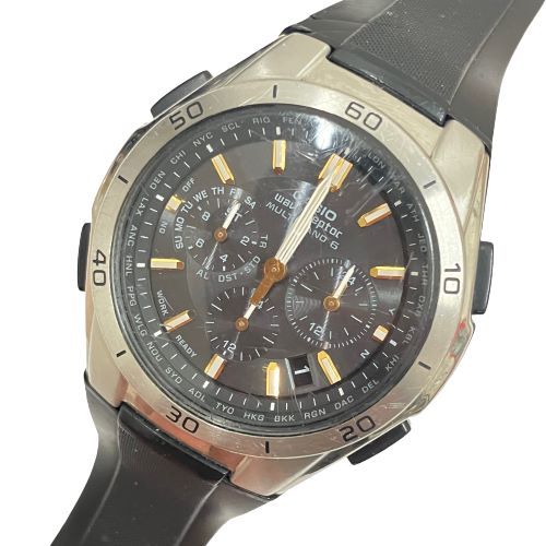 ●【CASIO/カシオ】MVQ-M410 wave ceptor/ウェーブセプター 電波ソーラー 腕時計★20270_画像1