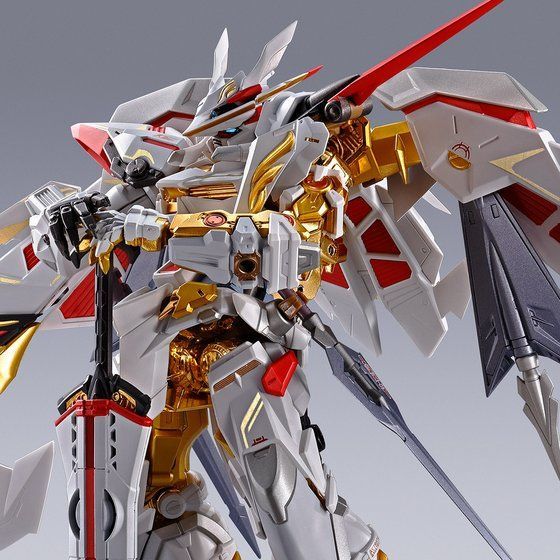 輸送箱未開封】METAL BUILD ガンダムアストレイ ゴールドフレーム天