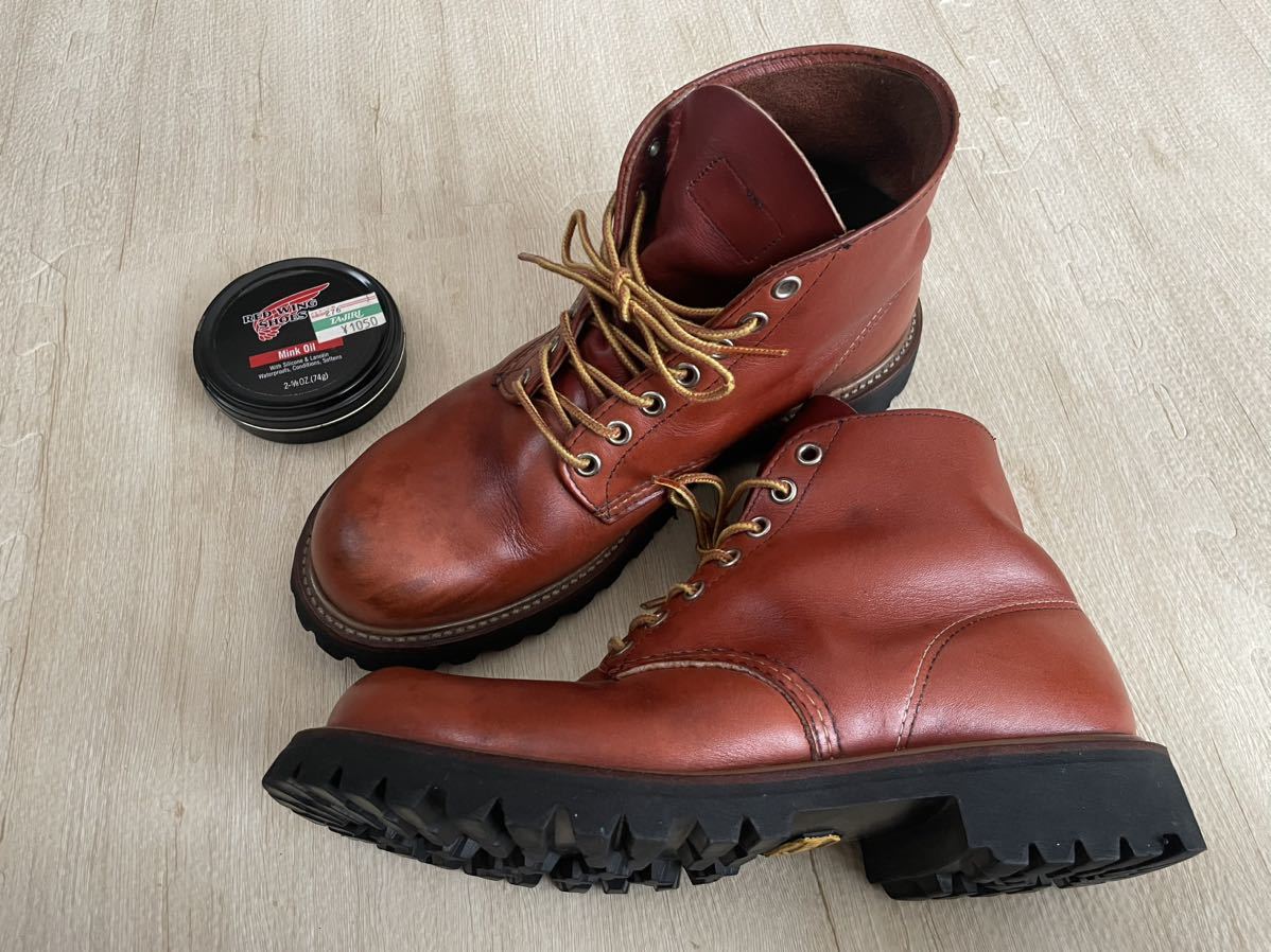 ★赤茶 レッドウイングス 8171 RED WING Vibramソール ７1/2E(25.5cm) ★_画像1