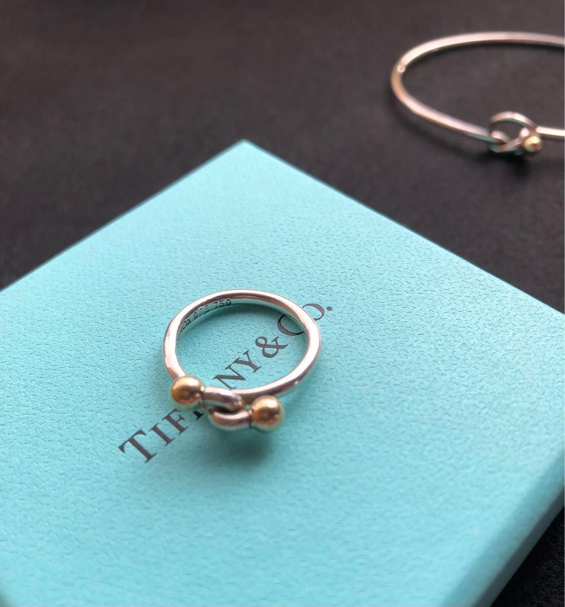 TIFFANY&Co ティファニー ラブ ノット バングル リング セット 9 TIFFANY&Co ティファニー ラブ ノット バングル リング セット 9