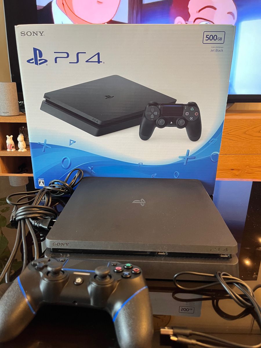 PlayStation4 ジェット・ブラック 500GB CUH-2000AB01 純正