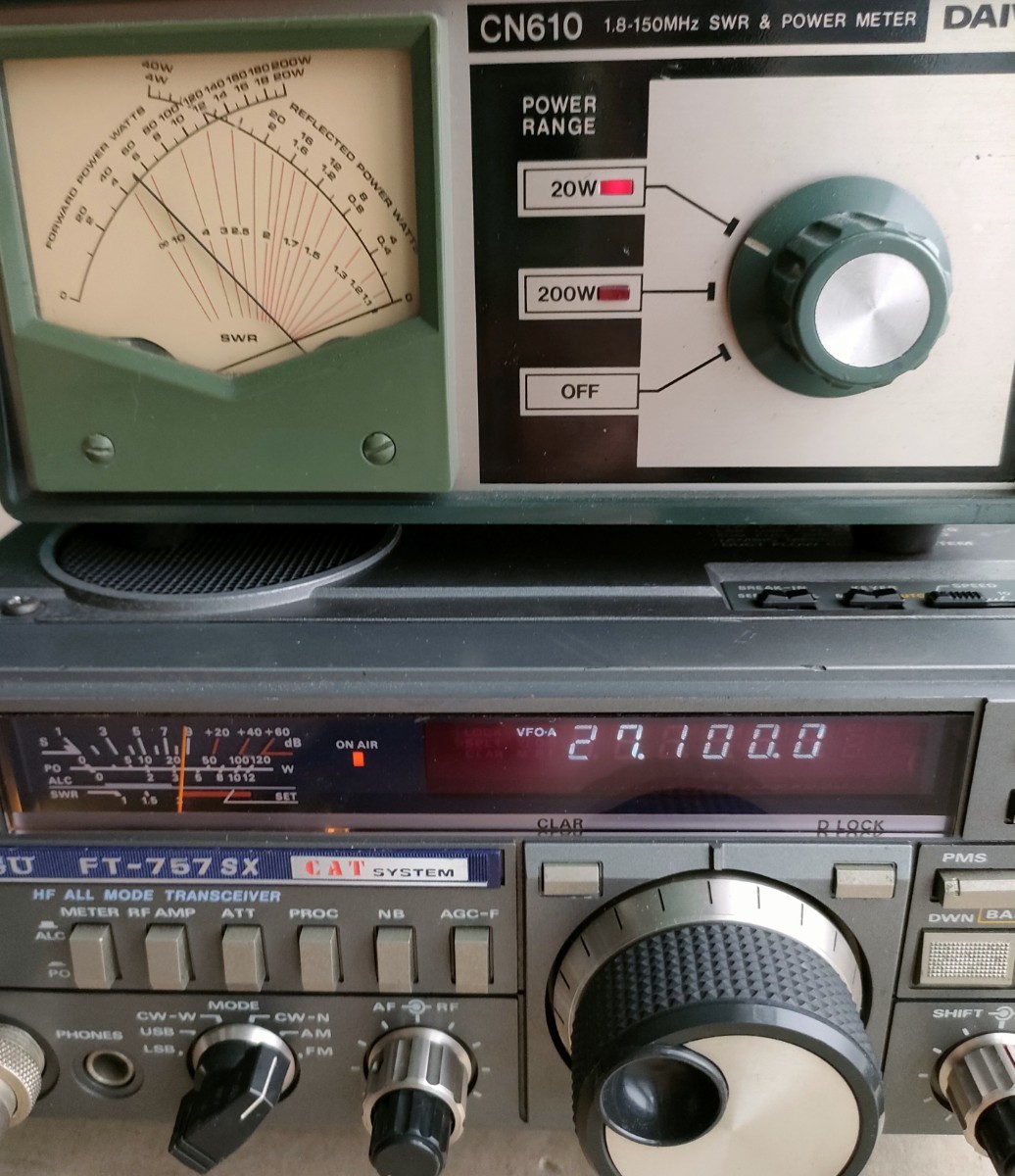 ヤエス　FT-757sx　約1.6〜30メガ送信可能　ゼネカバ送信　アマチュア無線 　八重洲 YAESU_画像4