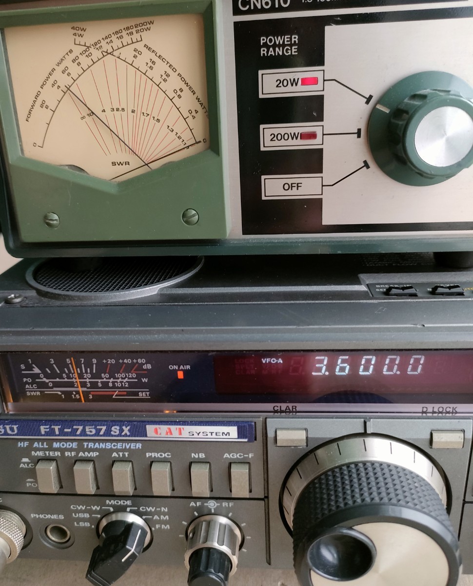 ヤエス　FT-757sx　約1.6〜30メガ送信可能　ゼネカバ送信　アマチュア無線 　八重洲 YAESU_画像2