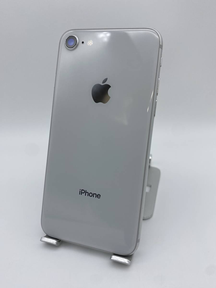 iPhone8 256GB ホワイト/シムフリー/大容量2300mAh 新品バッテリー100% おまけ多数 8-150
