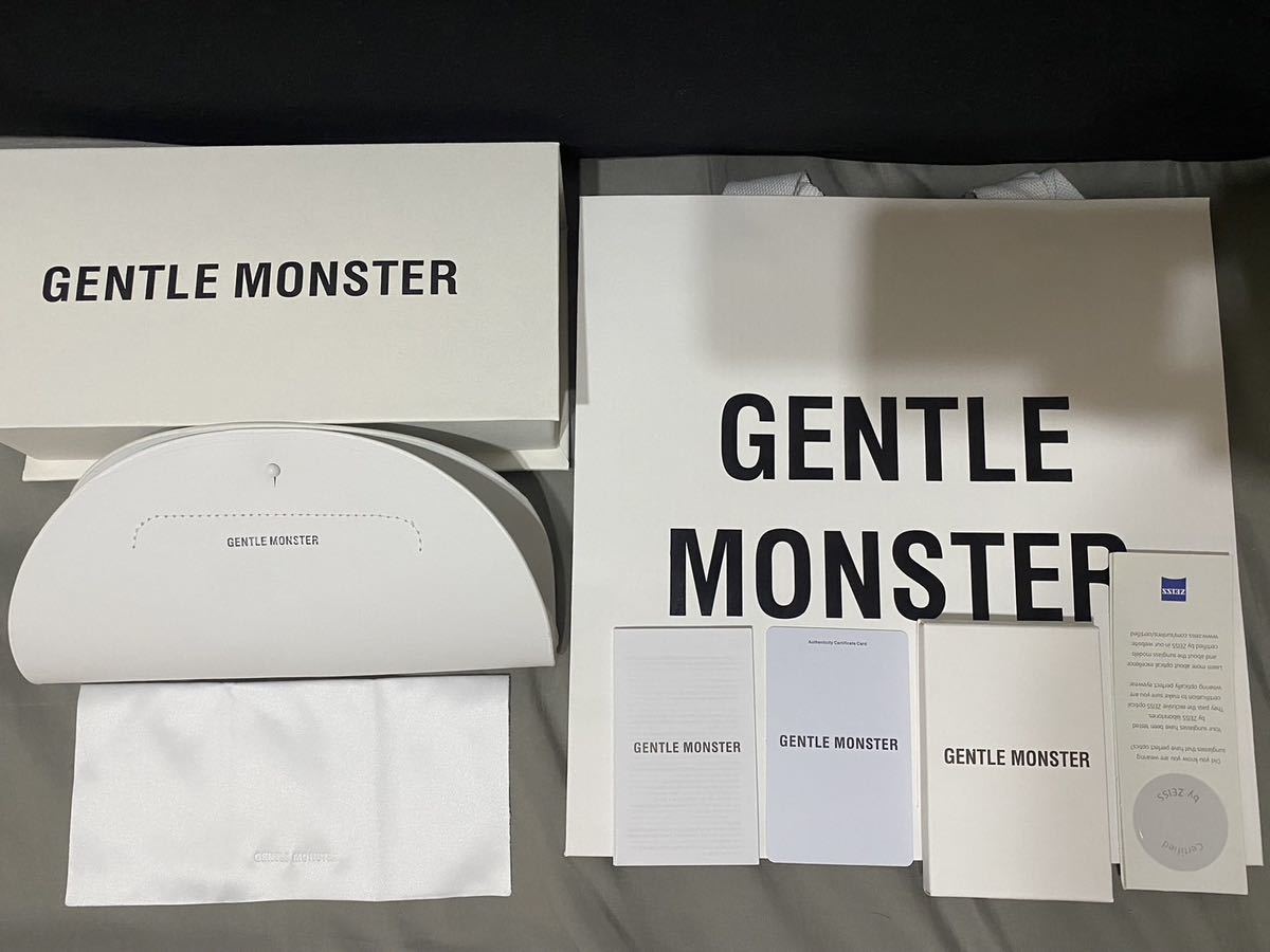 Gentle Monster ジェントルモンスター LANG ラング サングラス メガネ 韓国 KPOP黒色ブラック_画像5