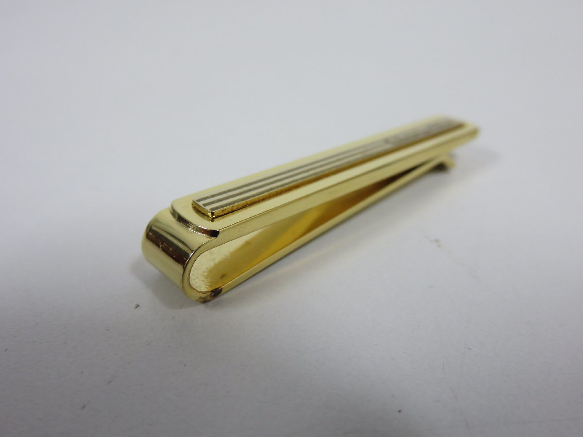 [80]Christian Dior Christian Dior necktie pin tiepin Dior Gold color case attaching 