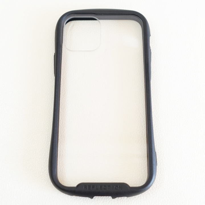 【3点セット】iPhone13 リフレクションケース+強化ガラスフィルム+カメラレンズ保護ガラス ブラック ガラス 透明 シンプル 画面保護_画像2