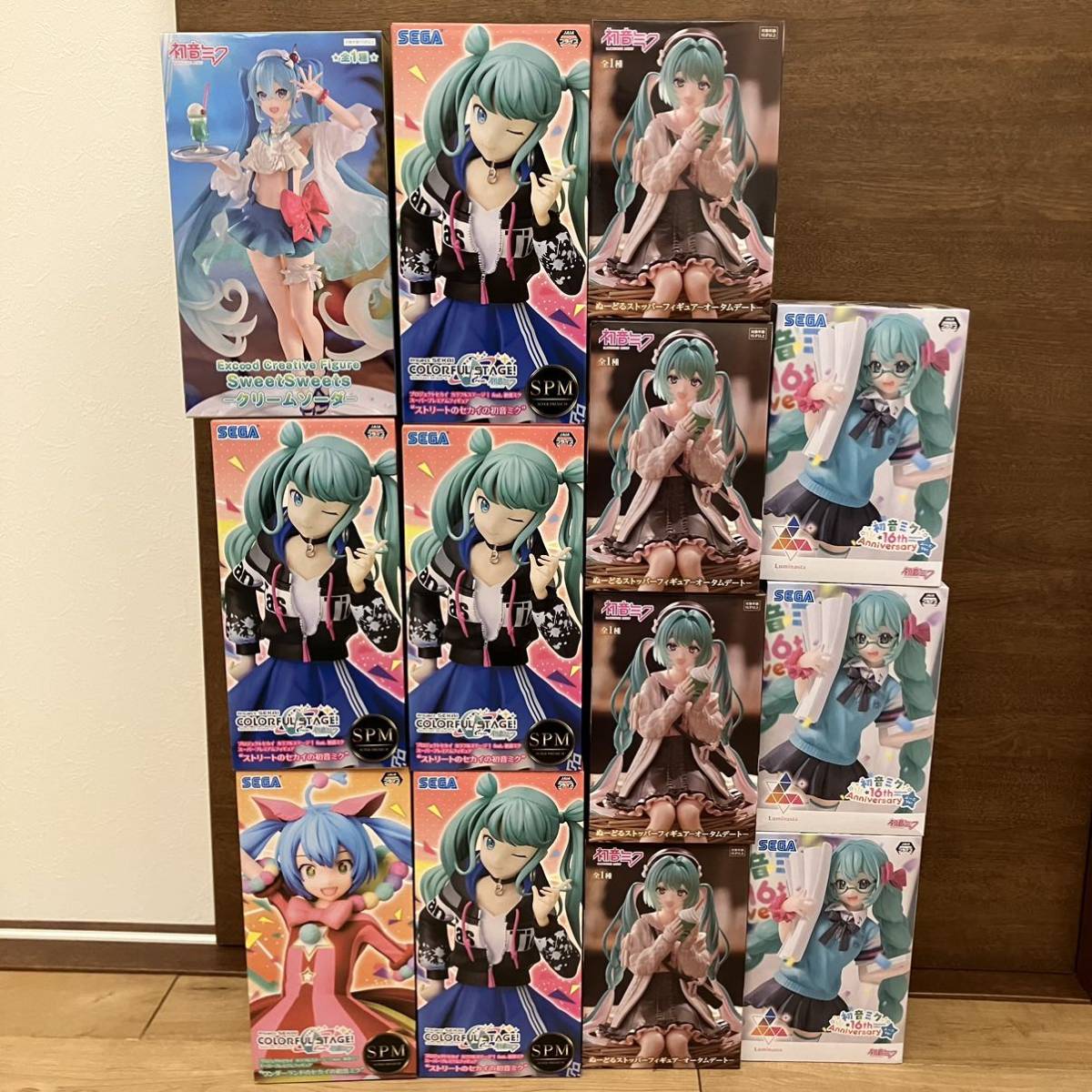 初音ミク フィギュア まとめ売り プロジェクトセカイ ぬーどる