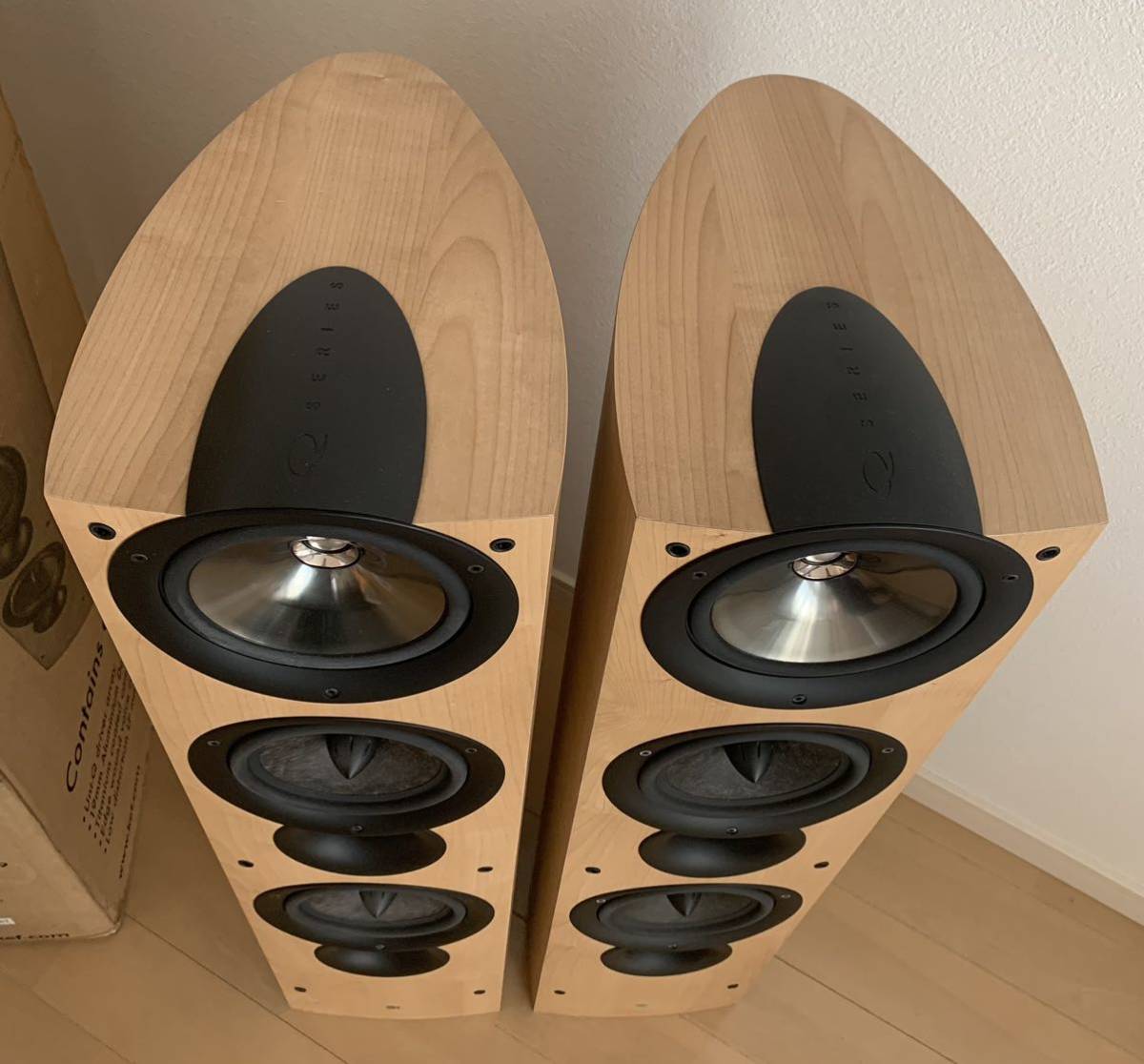 KEF iQ9 スピーカーペア /トールボーイ/メイプル_画像6