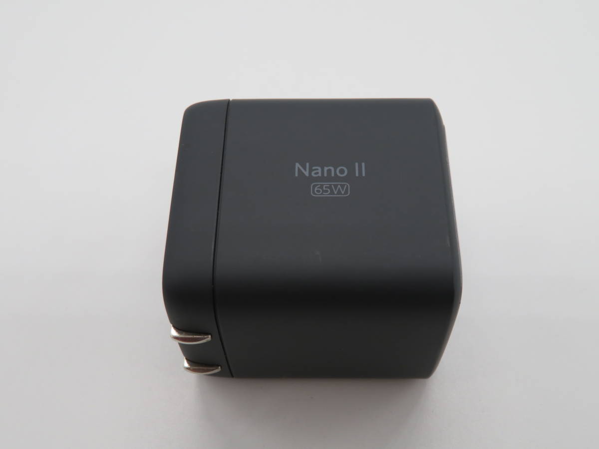 Anker(アンカー) Nano II 65W　急速充電器　A2663 65W　中古品　ネ9ー4A　_画像4