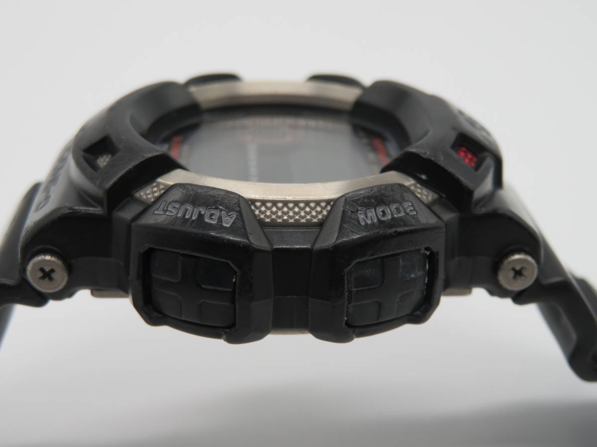 CASIO(カシオ）G-SHOCK　タフソーラー　GULFMAN　GW-9110　ブラックカラー　腕時計　中古品　D2ー1A　_画像7