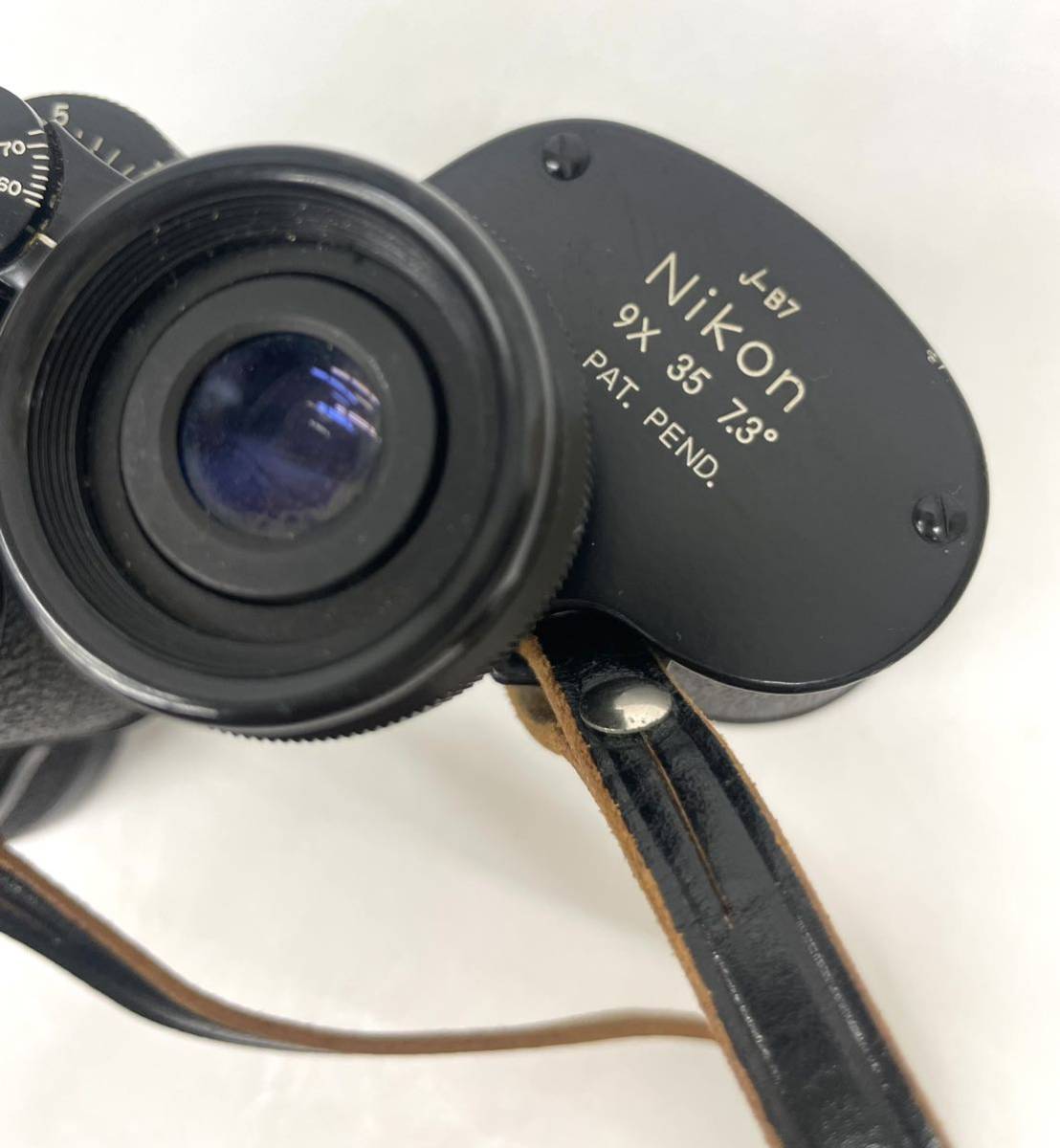 AK☆ Nikon 双眼鏡 9X 35 7.3° J-B7 NIPPON KOGAKU ニコン レトロ _画像7