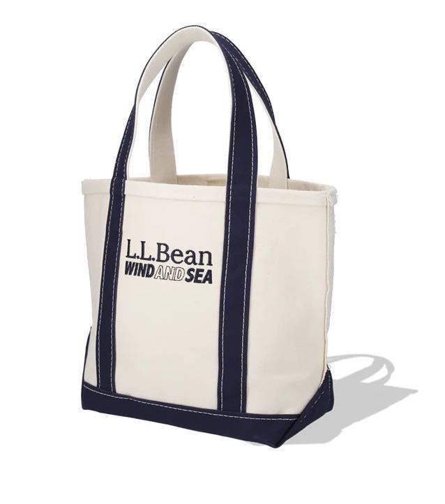 WIND AND SEA L.L.BEAN Boat and Tote Small Blue Trim トートバッグ