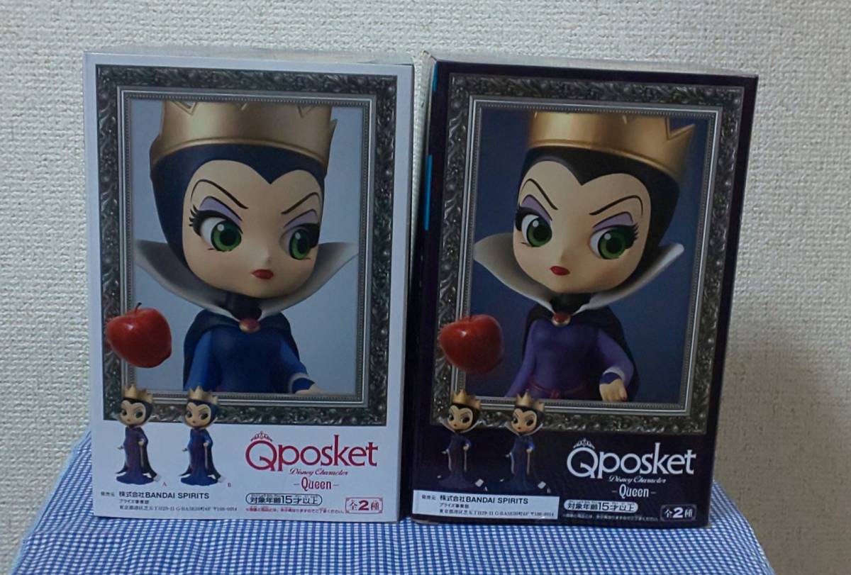 Qposket Disney Character Queen Q posket　ディズニー　フィギュア　女王　全2種　☆_画像2