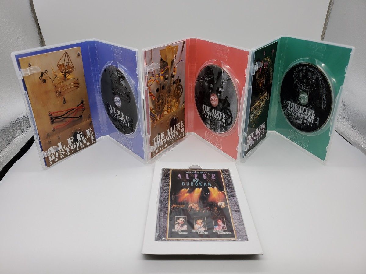 THE ALFEE/HISTORY Ⅰ～Ⅲ DVD-BOX SPECIAL EDITION