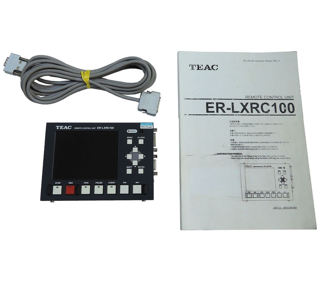 ☆動作確認済☆ TEAC ER-LXRC100 リモートコントロールユニット 説明書付属/ ティアック /100サイズ/領収証可_画像1