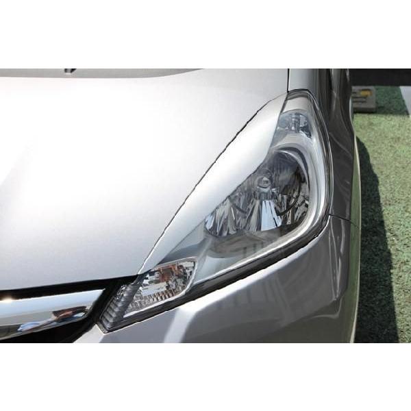 フィット ハイブリッド GP1 H22年10月～H25年9月 HONDA FIT Hybrid アイライン T3 左右セット 未塗装 新品(NO.273)_装着イメージ画像です。