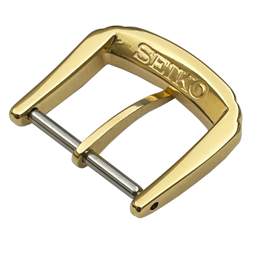 セイコー SEIKO ステンレス 尾錠 15mm 金色 ゴールド 5個セット 新品 未使用 送料無料_画像3
