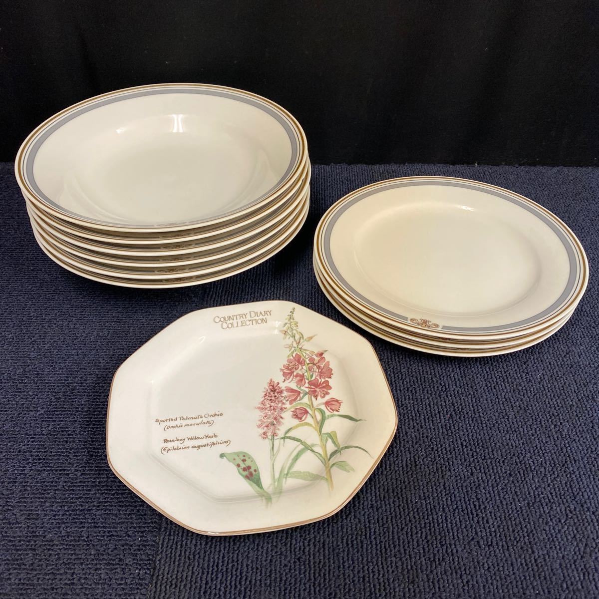 【美品】ノリタケ Noritake ivory china プレート 食器 洋食器 COUNTRY DIARY Collection 10点おまとめ J02_画像1