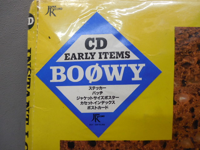 BOOWY・限定盤・INSTANT LOVE (未開封・デットストック・箱痛みあり) 　 　 CD盤・39JC-308_画像3