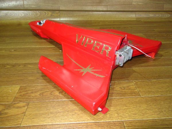  radio-controller / boat powerboat VIPER red red body only secondhand goods 