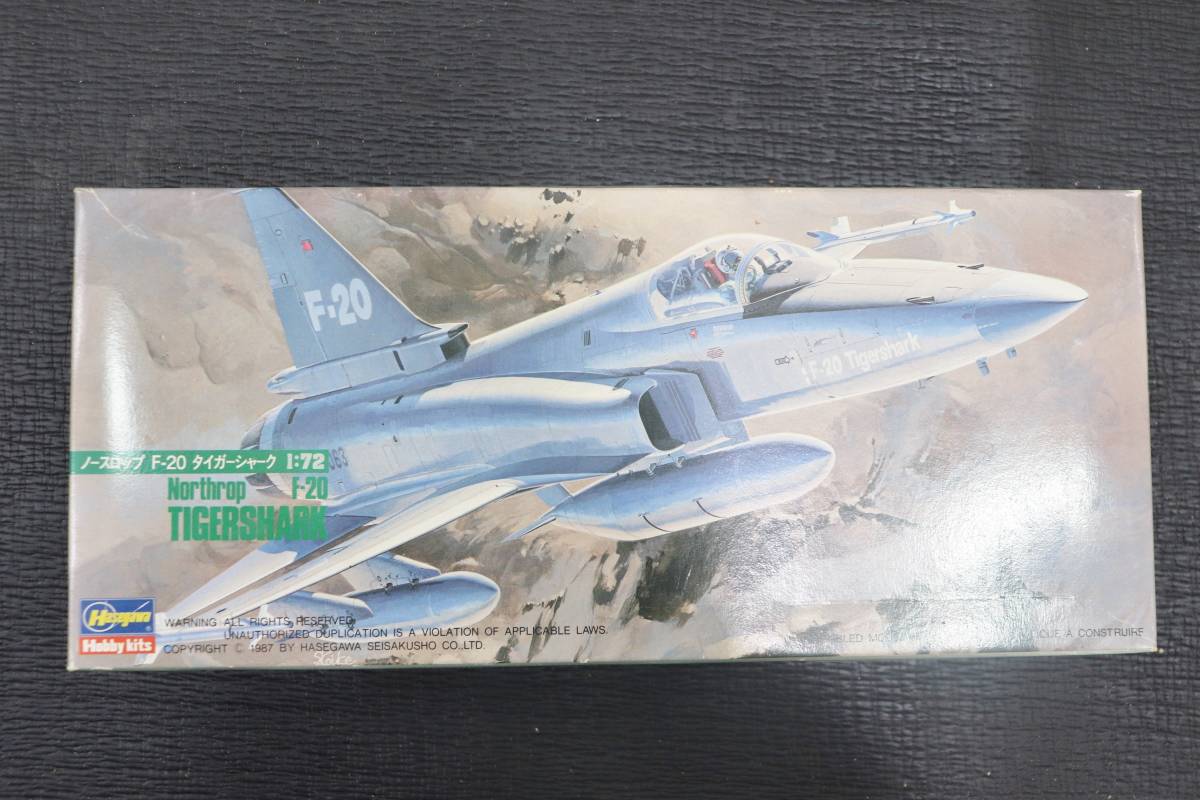 57⑤【ハセガワ】 1/72 ノースロップ F-20 タイガーシャーク/TIGER SHARK _画像1