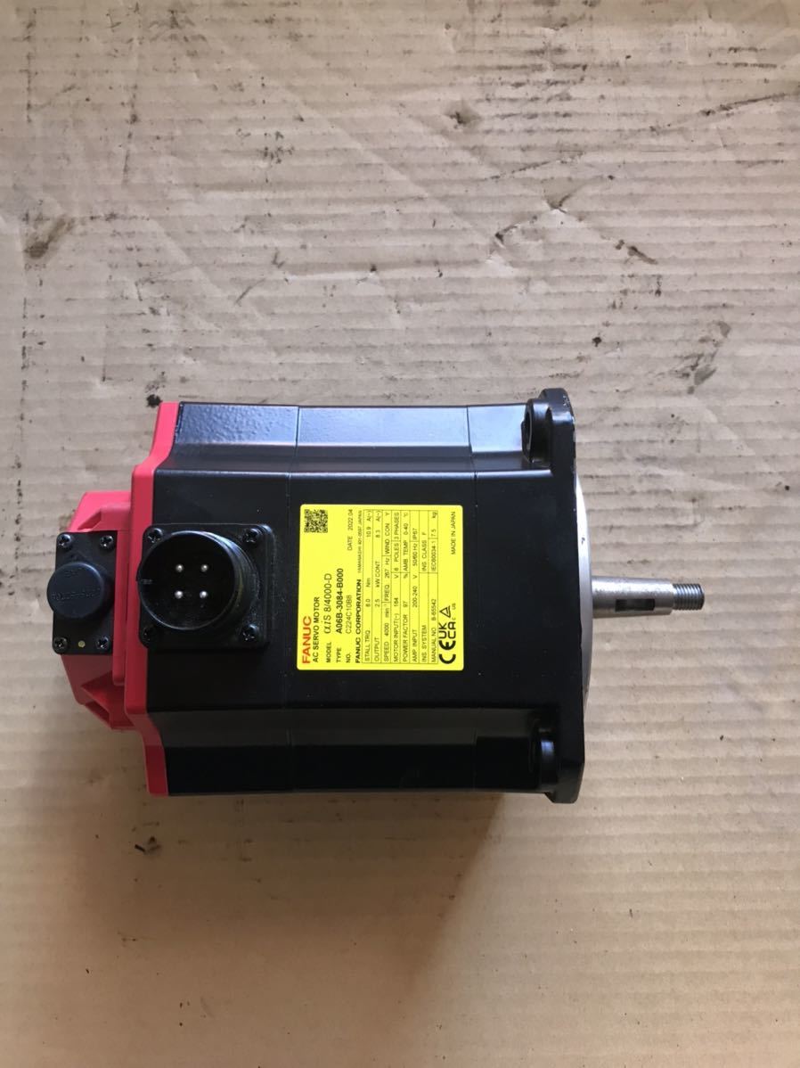 FANUC ファナック αiS 8/4000-Dサーボモータ A06B-3084-B000 FANUC ファナック αiS 8/4000-Dサーボモータ A06B-3084-B000