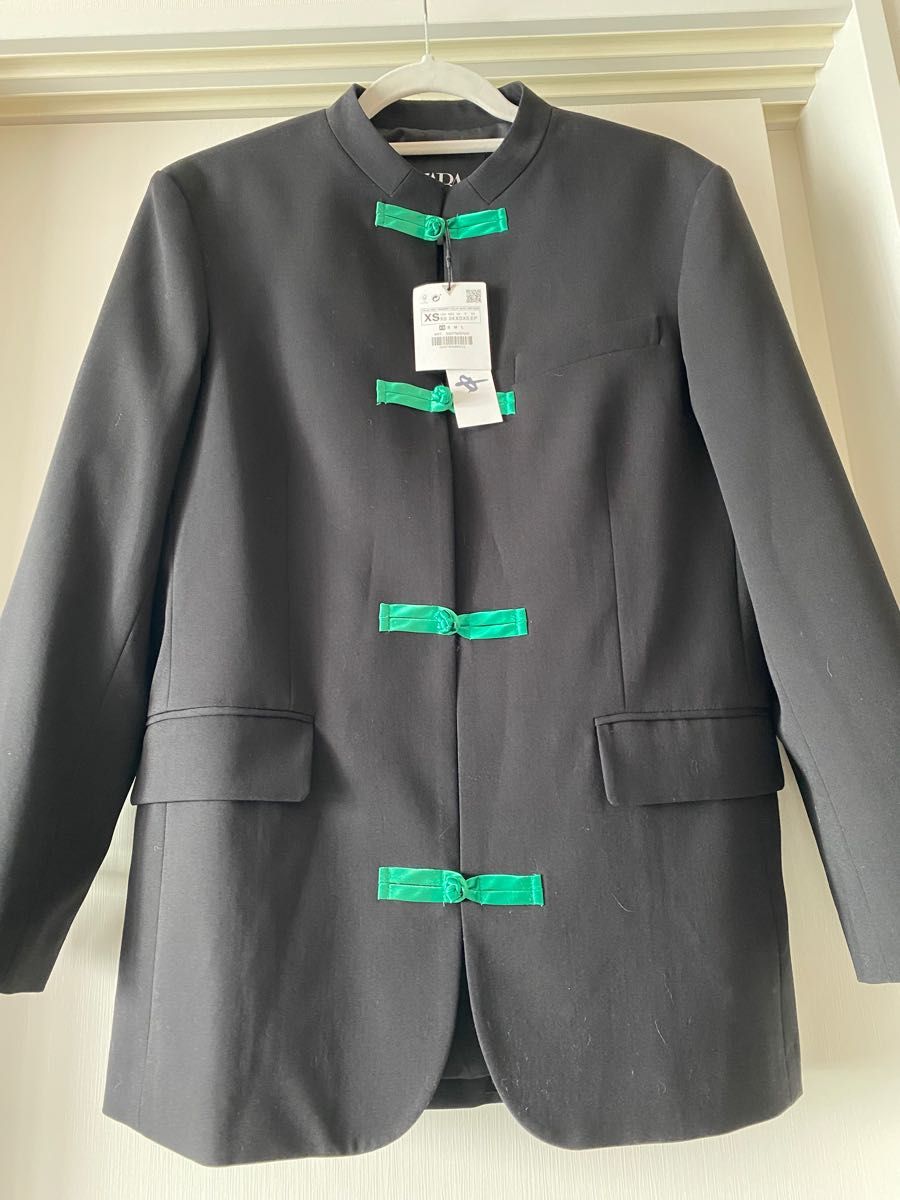 ZARA トグルボタン付きブレザー チャイナ ジャケット ザラ ZARA トグルボタン付きブレザー チャイナ ジャケット ザラ