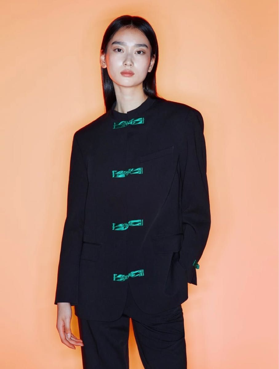ZARA トグルボタン付きブレザー チャイナ ジャケット ザラ ZARA トグルボタン付きブレザー チャイナ ジャケット ザラ