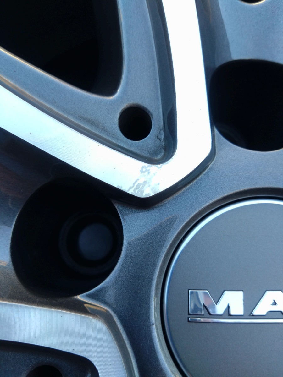 MAK FAHR(ガンメタリックミラー)ホイール＆スタッドレスタイヤ 225/60 R18 7.5J ET+28 PCD112 BMW X3 G01 X4 G02_画像6