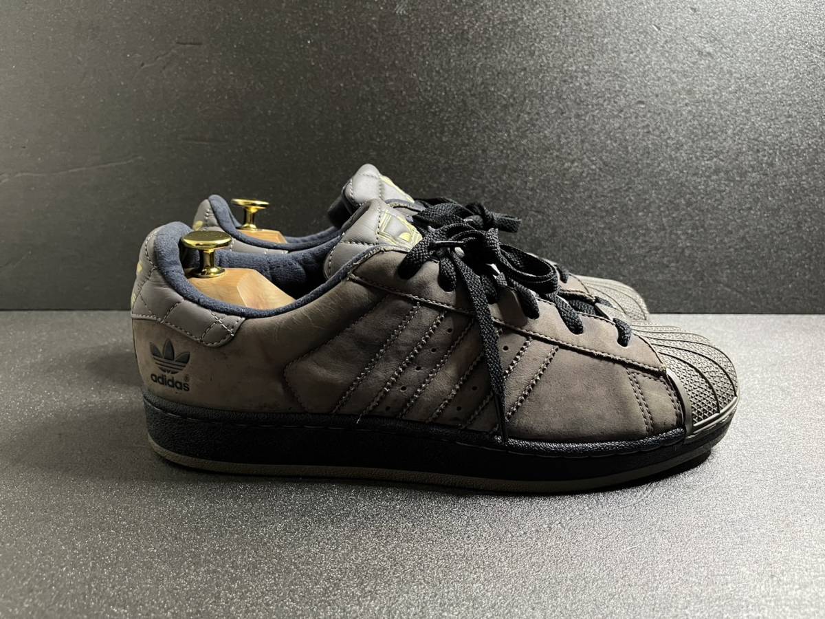 希少品27㎝/US9 adidas SUPER STAR SAMPLE アディダス スーパースター サンプル 029048 カーキ ギルティング KHAKI_画像5