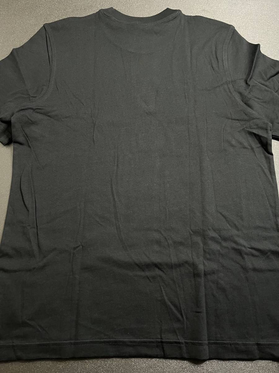 新品 M size adidas original アディダス オリジナルス ロゴ Tシャツ 黒 白 CW0709_画像2