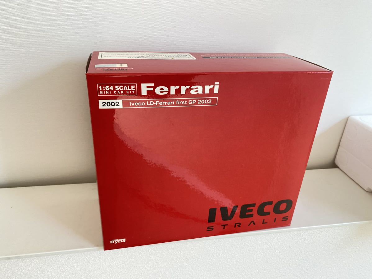 ★送料込み★京商 1/64 フェラーリ F1 トランスポーター Iveco LD-Ferrari First GP 2002 ミニカー 未使用 ダイドー 懸賞品 KYOSHO_画像6