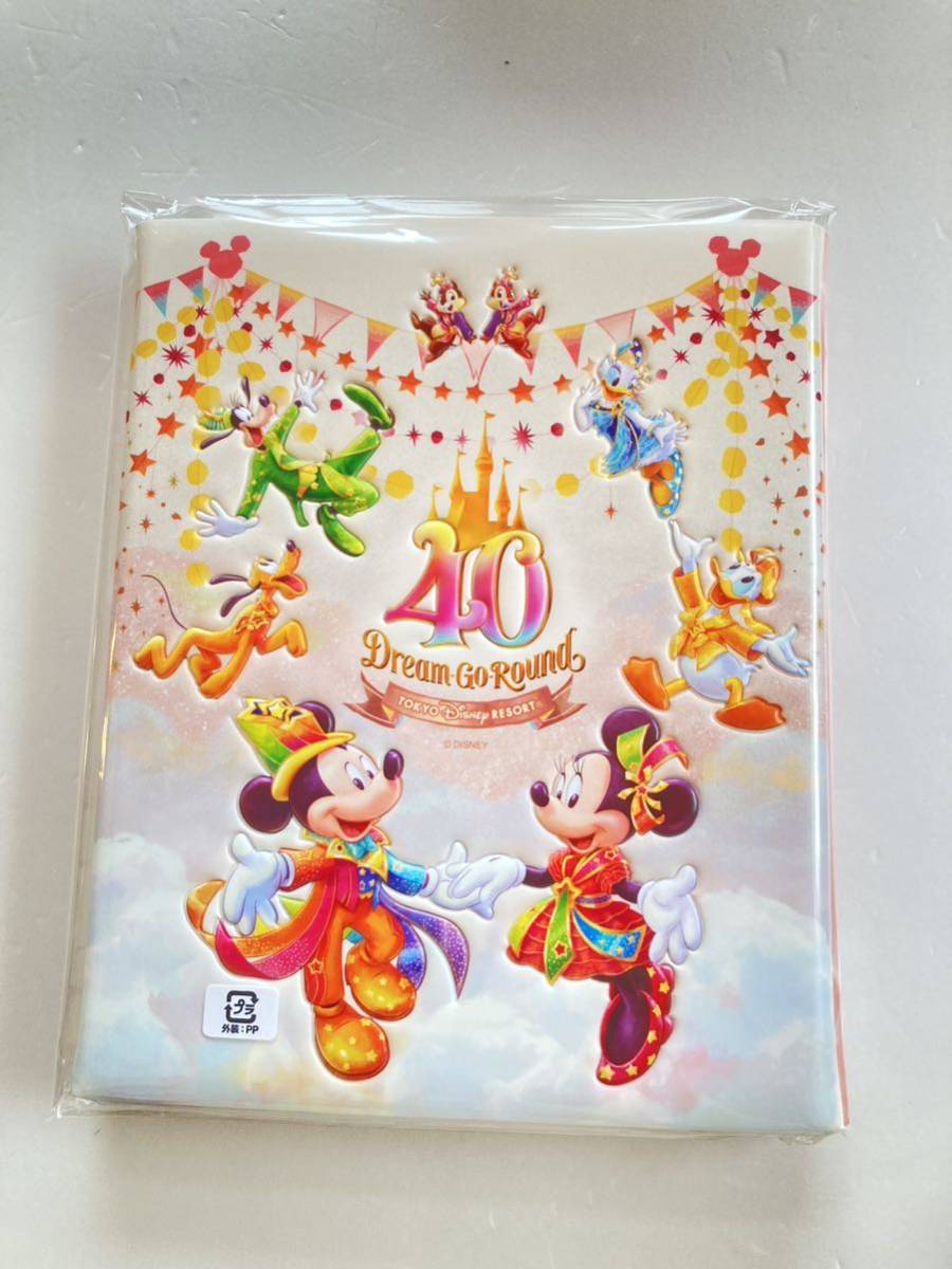 ★ディズニー　40周年　スーベニアメダルケース　スーベニアメダルブック　送料込み　【新品未開封】★_画像2