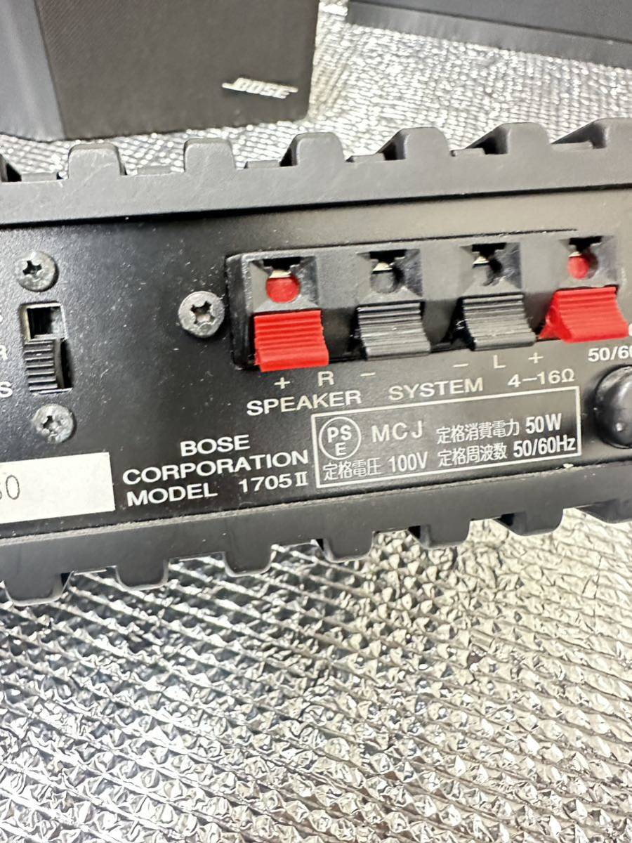 9180円 BOSEボーズ 101 IT スピーカー パワーアンプ 1705II サブ 9180円 BOSEボーズ 101 IT スピーカー パワーアンプ 1705II サブ