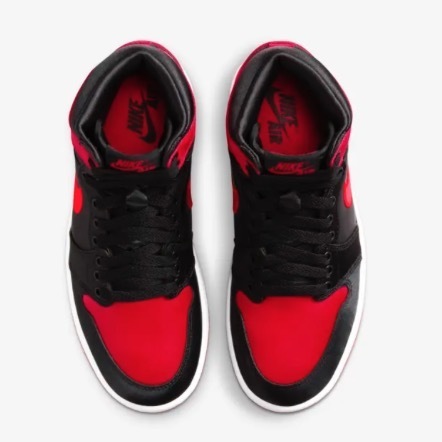 【28.5cm】Nike WMNS Air Jordan 1 Retro High OG Satin Bred [FD4810-061] [Jumpmanバッグ付属]_画像5